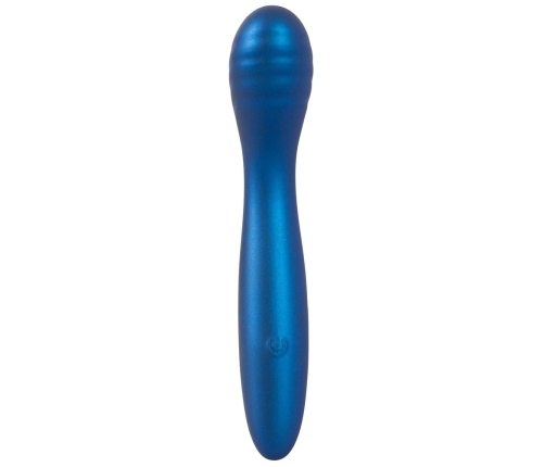 Sweet Smile Flexible G-Spot Vibrator Metallic Silicone 18cm Waterproof