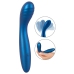 Sweet Smile Flexible G-Spot Vibrator Metallic Silicone 18cm Waterproof