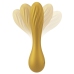 Sweet Smile Flexible Swirl Metallic Silicone Vibrator 16cm Waterproof