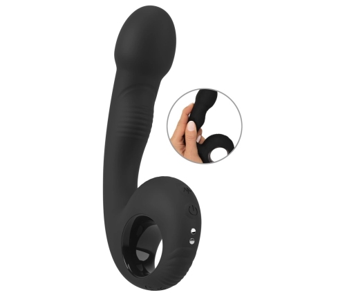 Black Velvets G&P-Spot Vibrator Dual Motor Waterproof Silicone 16.8cm
