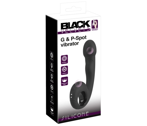 Black Velvets G&P-Spot Vibrator Dual Motor Waterproof Silicone 16.8cm