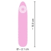 Cuties Mini Vibrator Rose 5th Gen - Compact Silicone Model, 10 Modes