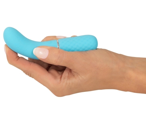 Cuties Mini Vibrator Blue 5th Gen - Compact Silicone Model, 10 Modes