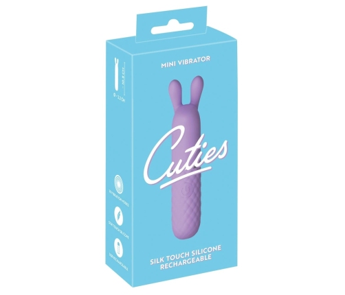 Cuties 5th Gen Rabbit Vibe Mini Intimate Device Purple 10 Modes