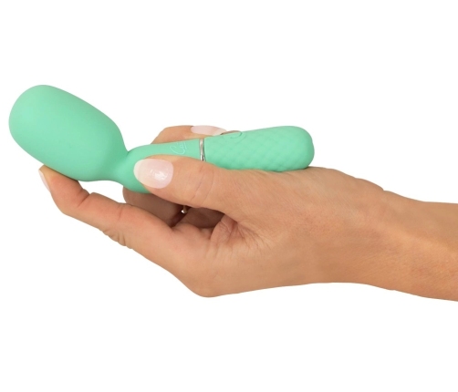 Cuties Mini Wand 5th Gen Green - Compact Rechargeable Silicone Massager