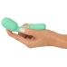 Cuties Mini Wand 5th Gen Green - Compact Rechargeable Silicone Massager