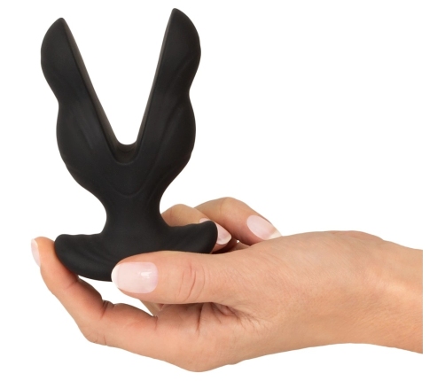 ANOS RC Power Expander Plug Silicone Dual-Arm Vibrating & E-Stim 11cm