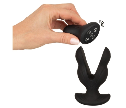 ANOS RC Power Expander Plug Silicone Dual-Arm Vibrating & E-Stim 11cm