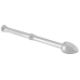 Rebel Metal Milking Stick - Rechargeable Prostate System, Silver, 26.5cm