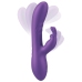 Sweet Smile Flexible Rabbit Metallic Silicone Dual Action Model, 18.3 cm