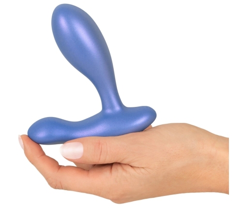 Sweet Smile Flexible Metallic Silicone Dual-Motor Anal Model, 11.5 cm