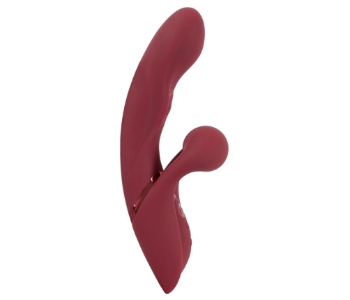 Javida 2 Function Rabbit Vibe Thumpin Silicone Dual Motor Massager Pink
