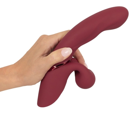 Javida 2 Function Rabbit Vibe Thumpin Silicone Dual Motor Massager Pink