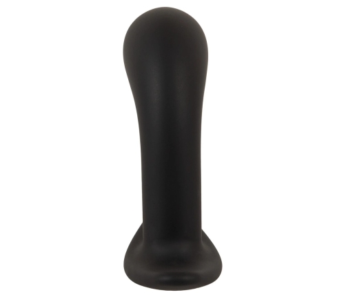 ANOS Big Head Silicone Prostate Massager with 10 Vibration Modes, Black