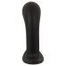 ANOS Big Head Silicone Prostate Massager with 10 Vibration Modes, Black