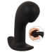 ANOS Big Head Silicone Prostate Massager with 10 Vibration Modes, Black
