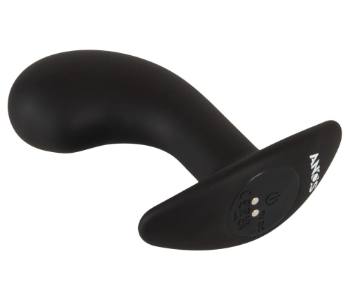 ANOS Big Head Silicone Prostate Massager with 10 Vibration Modes, Black