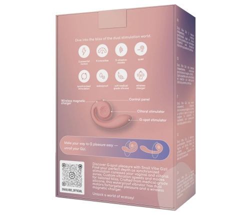Snail Vibe Gizi Peachy Pink