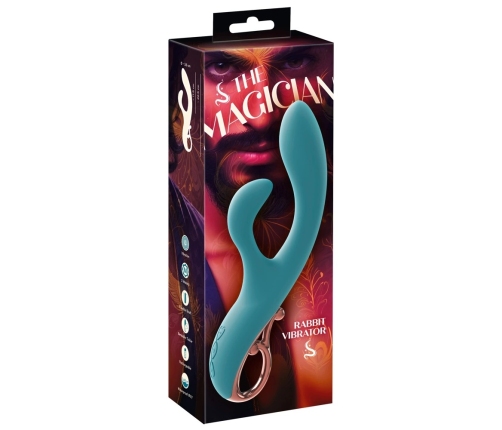 You2Toys The Magician Dual Vibrator Ergonomic Silicone 22.5cm Purple