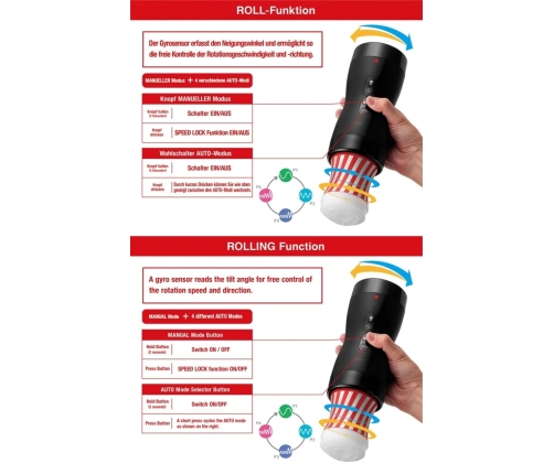 Tenga Vacuum Gyro Roller