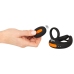 Rebel RC Intimate Ring System with Adjustable Vibration, Black, 9.4 cm