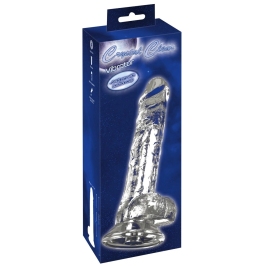 Crystal Clear Intimate Machine 24.5cm with Suction Cup & 10 Modes