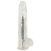 Crystal Clear Intimate Machine 24.5cm with Suction Cup & 10 Modes