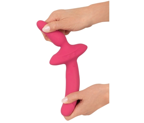 Couples Choice 2in1 Silicone Intimate Stimulation Device, Waterproof, 26cm
