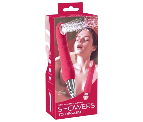 You2Toys Showers to Orgasm Intimate Vibrating Shower System 20.1 cm