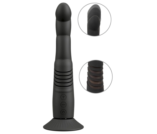 Couples Choice G & P-Spot Thrusting Vibrator with Removable Suction Cup