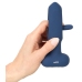 ANOS RC Flickering Tongue Anal Plug with Vibration, Silicone, 14.1cm