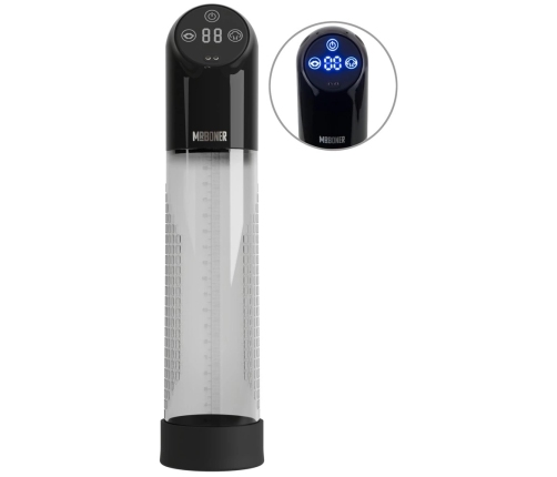 Mr. Boner Automatic Water Vacuum Trainer 30cm Transparent Silicone