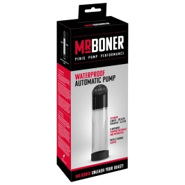 Mr. Boner Automatic Water Vacuum Trainer 30cm Transparent Silicone Mr. Boner Automatic Water Vacuum Trainer 30cm Transparent Silicone