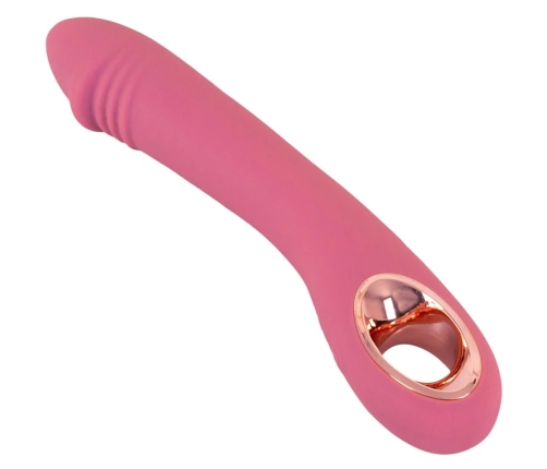 You2Toys Slim G-Spot Rose Vibrating Massager, 10 Modes, Pink, 21.4cm