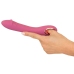 You2Toys Slim G-Spot Rose Vibrating Massager, 10 Modes, Pink, 21.4cm