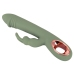 You2Toys Slim Rabbit Olive Dual Vibrator, 10 Modes, Waterproof, Silicone