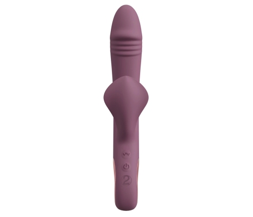 You2Toys Slim Triple Plum 3-in-1 Intimate System, Waterproof, Purple