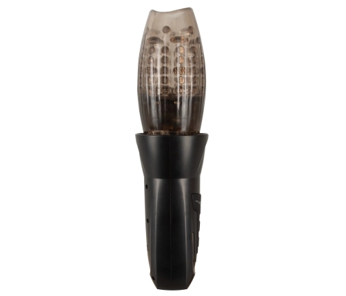 STROKER Rotating Intimate Device with Vibration & Thrust, Transparent, 25.2 cm