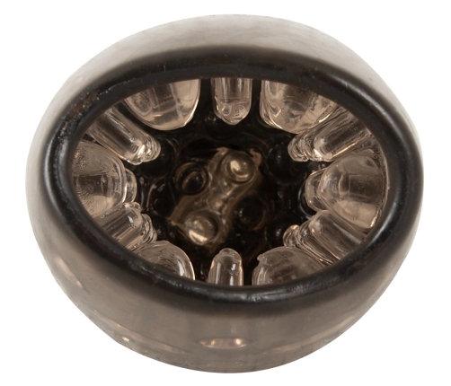 STROKER Rotating Intimate Device with Vibration & Thrust, Transparent, 25.2 cm