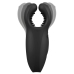 Rebel Man Wand Intimate Stimulator with Vibrating Moving Wings, Black