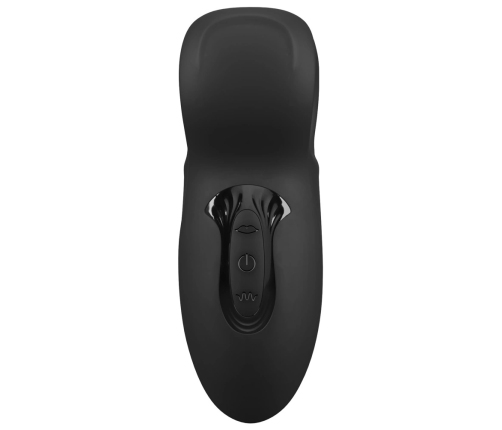 Rebel Man Wand Intimate Stimulator with Vibrating Moving Wings, Black