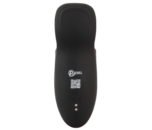 Rebel Man Wand Intimate Stimulator with Vibrating Moving Wings, Black