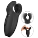 Rebel Man Wand Intimate Stimulator with Vibrating Moving Wings, Black