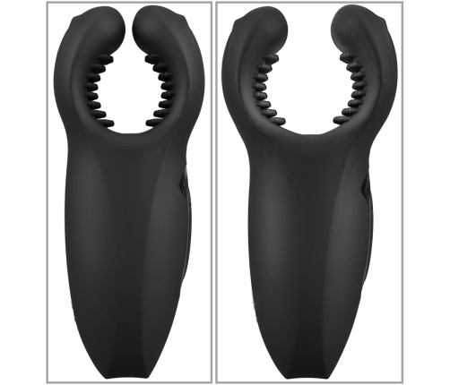 Rebel Man Wand Intimate Stimulator with Vibrating Moving Wings, Black