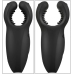 Rebel Man Wand Intimate Stimulator with Vibrating Moving Wings, Black