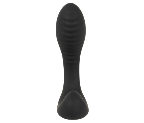 You2Toys Intense RC Silicone Anal Plug with Dual Motors & Remote, Black