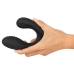 You2Toys Intense RC Silicone Anal Plug with Dual Motors & Remote, Black