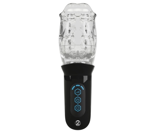 STROKER Rotating Intimate Machine Clear 360° Multi-Speed, Rechargeable