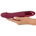beau coeur VARELO Natural Vibrator Red 23cm 12 Modes Silicone LED USB