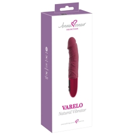 beau coeur VARELO Natural Vibrator Red 23cm 12 Modes Silicone LED USB beau coeur VARELO Natural Vibrator Red 23cm 12 Modes Silicone LED USB